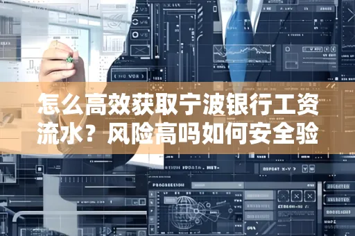 怎么高效获取宁波银行工资流水？风险高吗如何安全验证？